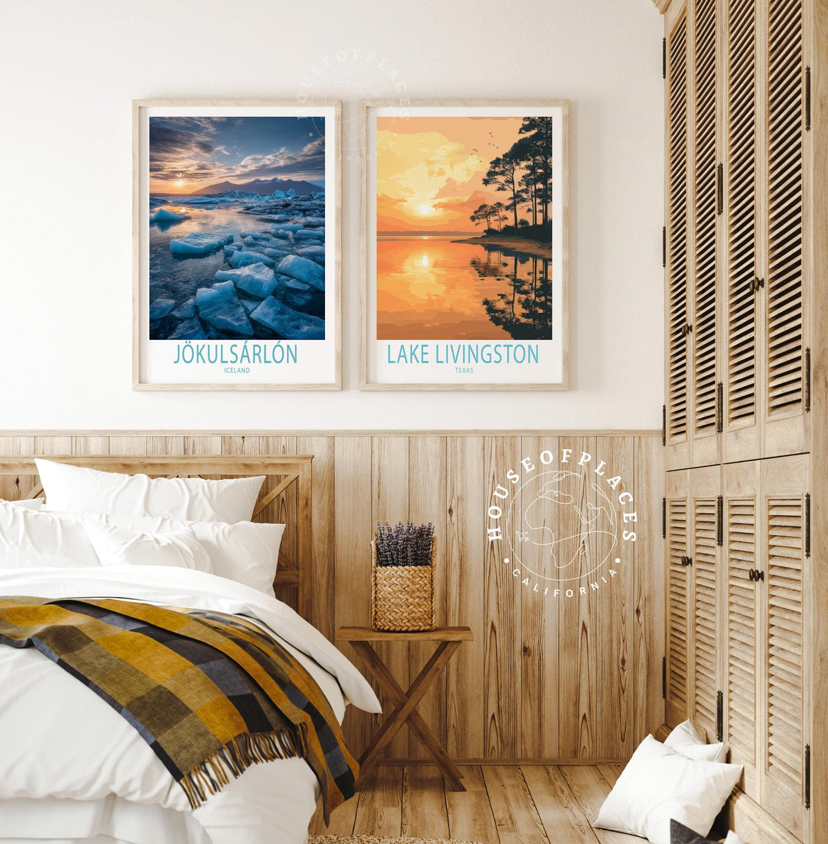 Texas Lake Livingston travel poster – view 9