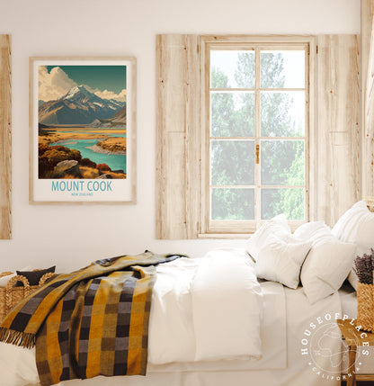 Mount Cook travel poster – view 6