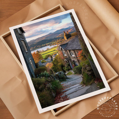 Ambleside travel poster – view 4