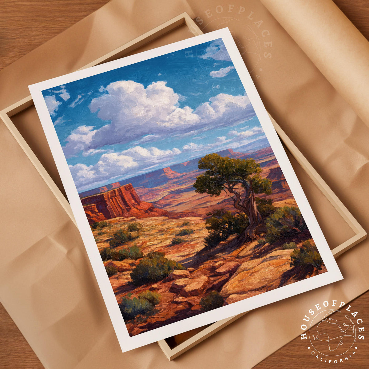 Canyonlands National Park travel poster – view 4