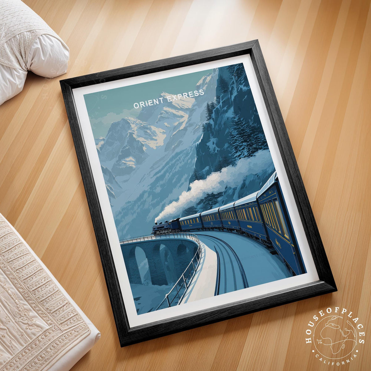 Orient Express Europe travel poster – view 2