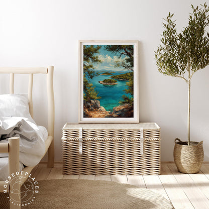Mljet National Park travel poster – view 3
