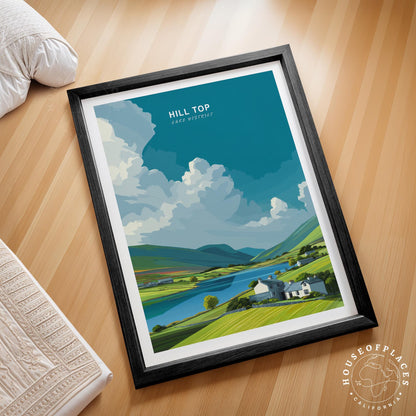 Hill Top travel poster – view 2