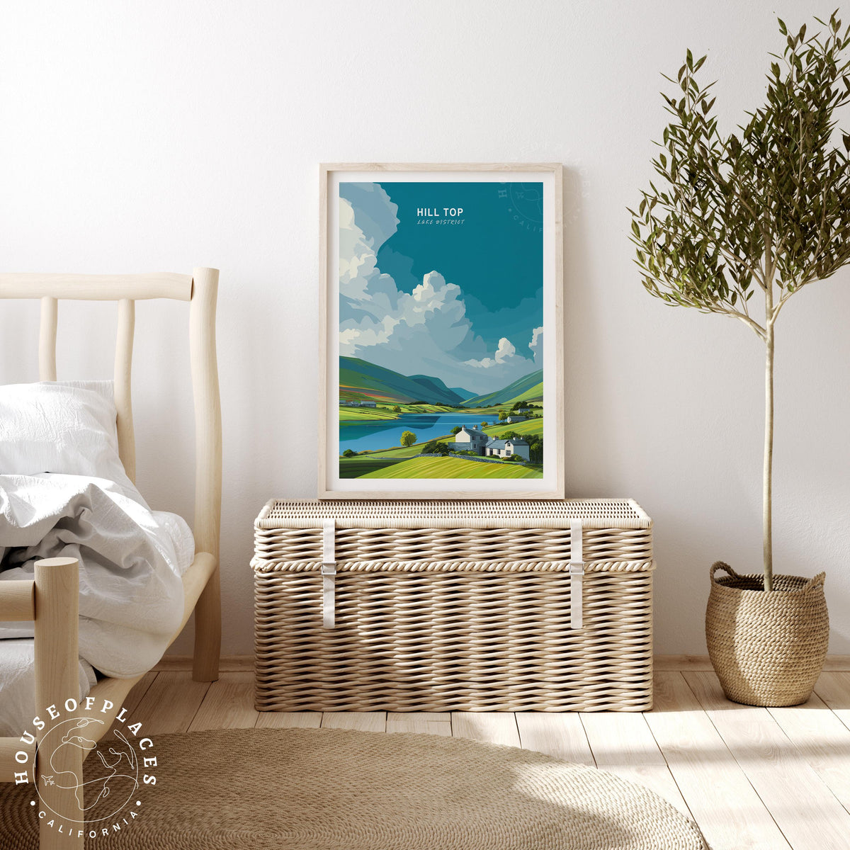 Hill Top travel poster – view 3