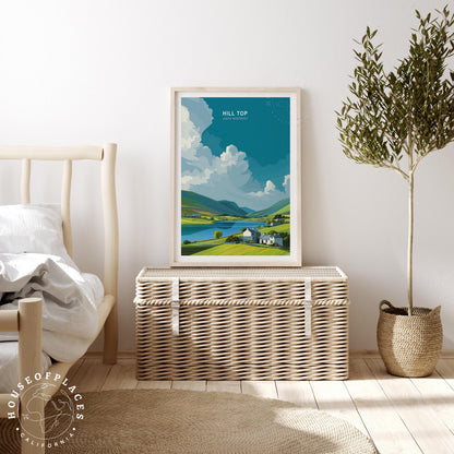 Hill Top travel poster – view 3