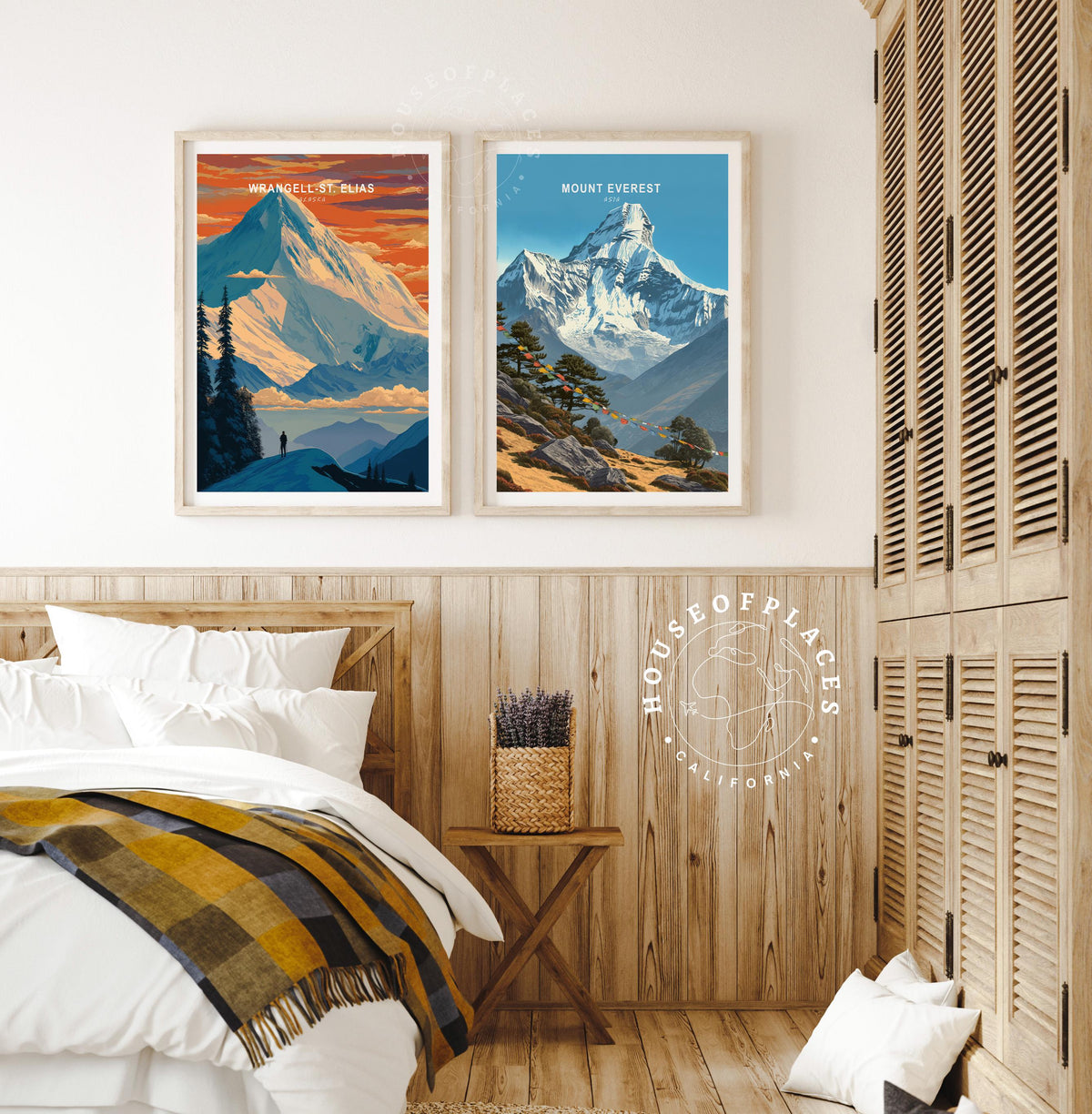 Mount Everest Asia travel poster – view 9