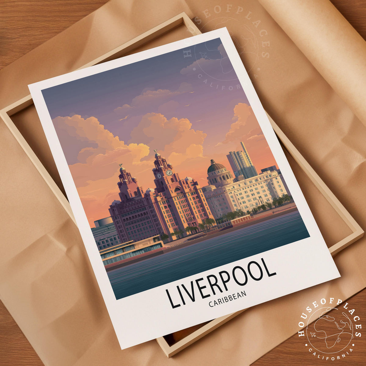 Liverpool travel poster – view 4