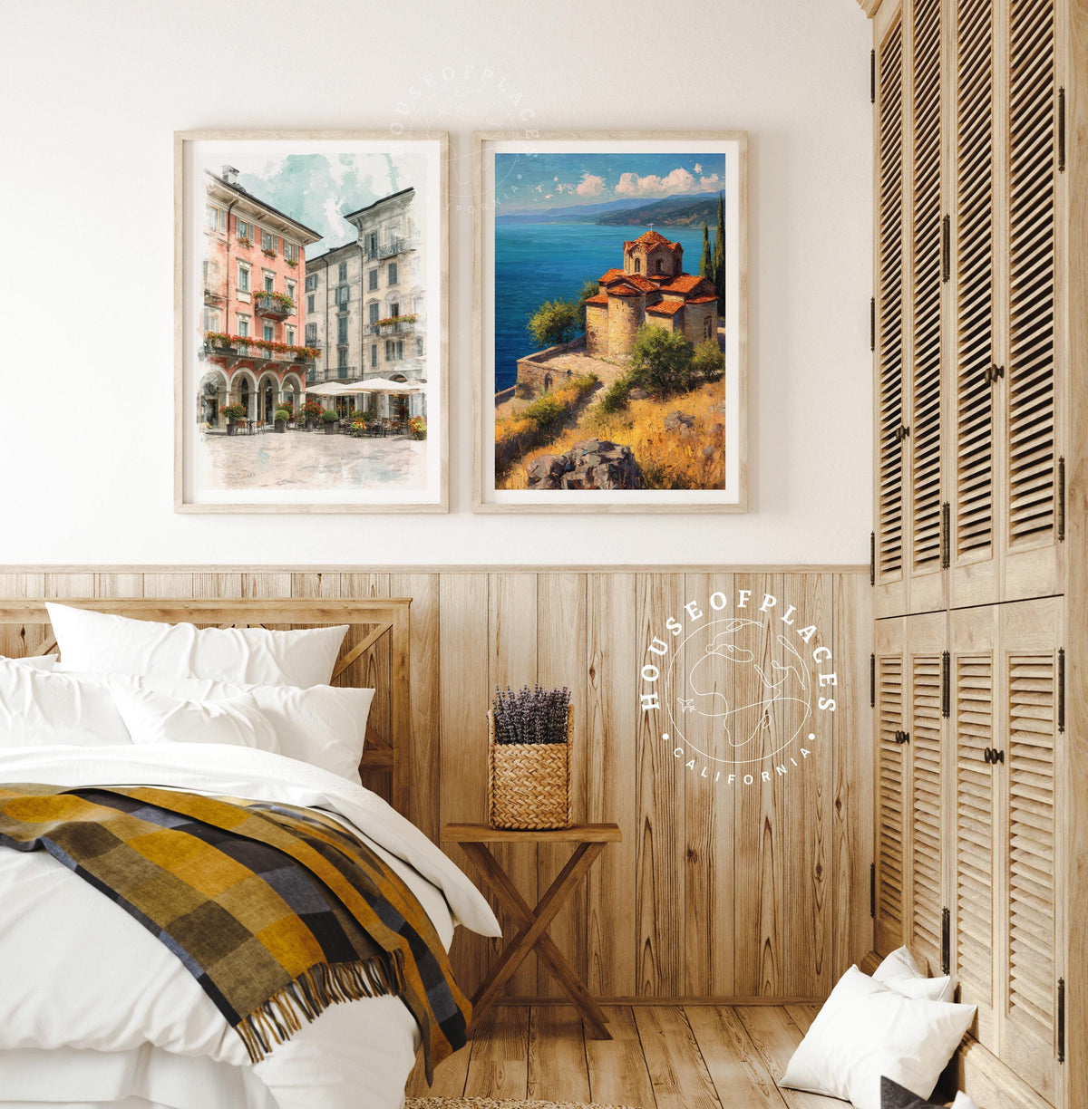Ohrid travel poster – view 9