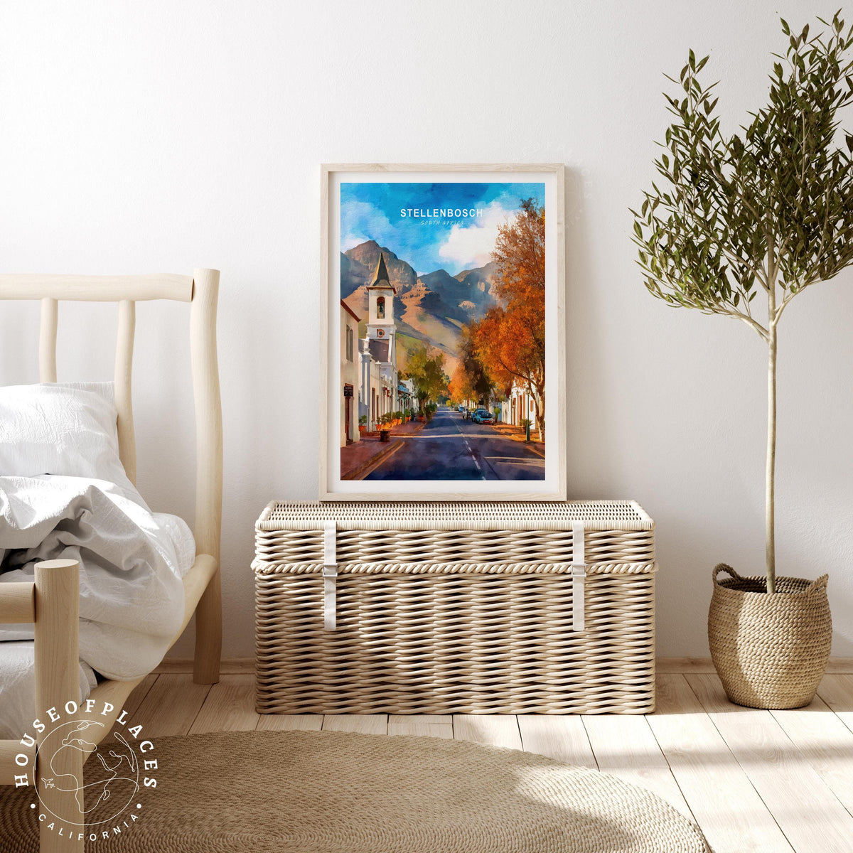 Stellenbosch travel poster – view 3