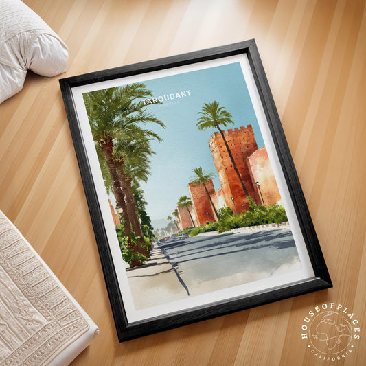 Taroudant travel poster – view 2