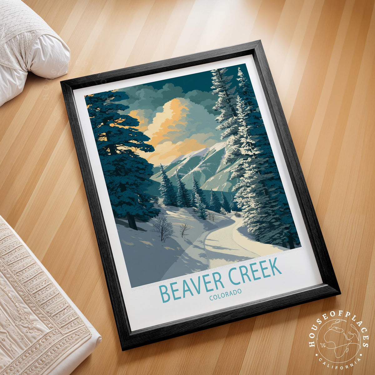Beaver Creek travel poster – view 2