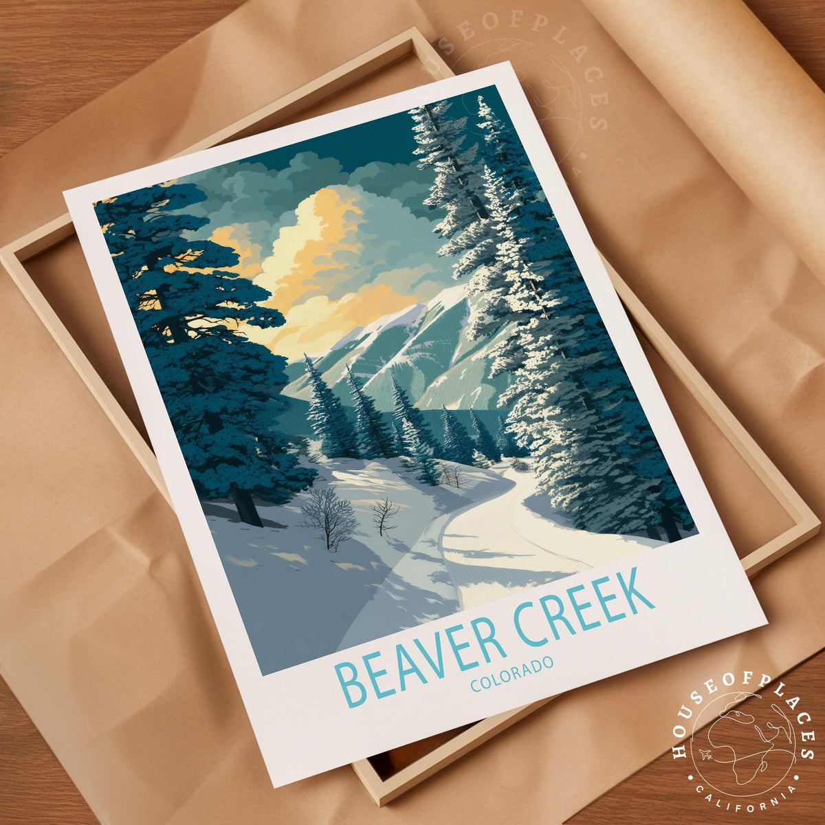 Beaver Creek travel poster – view 4