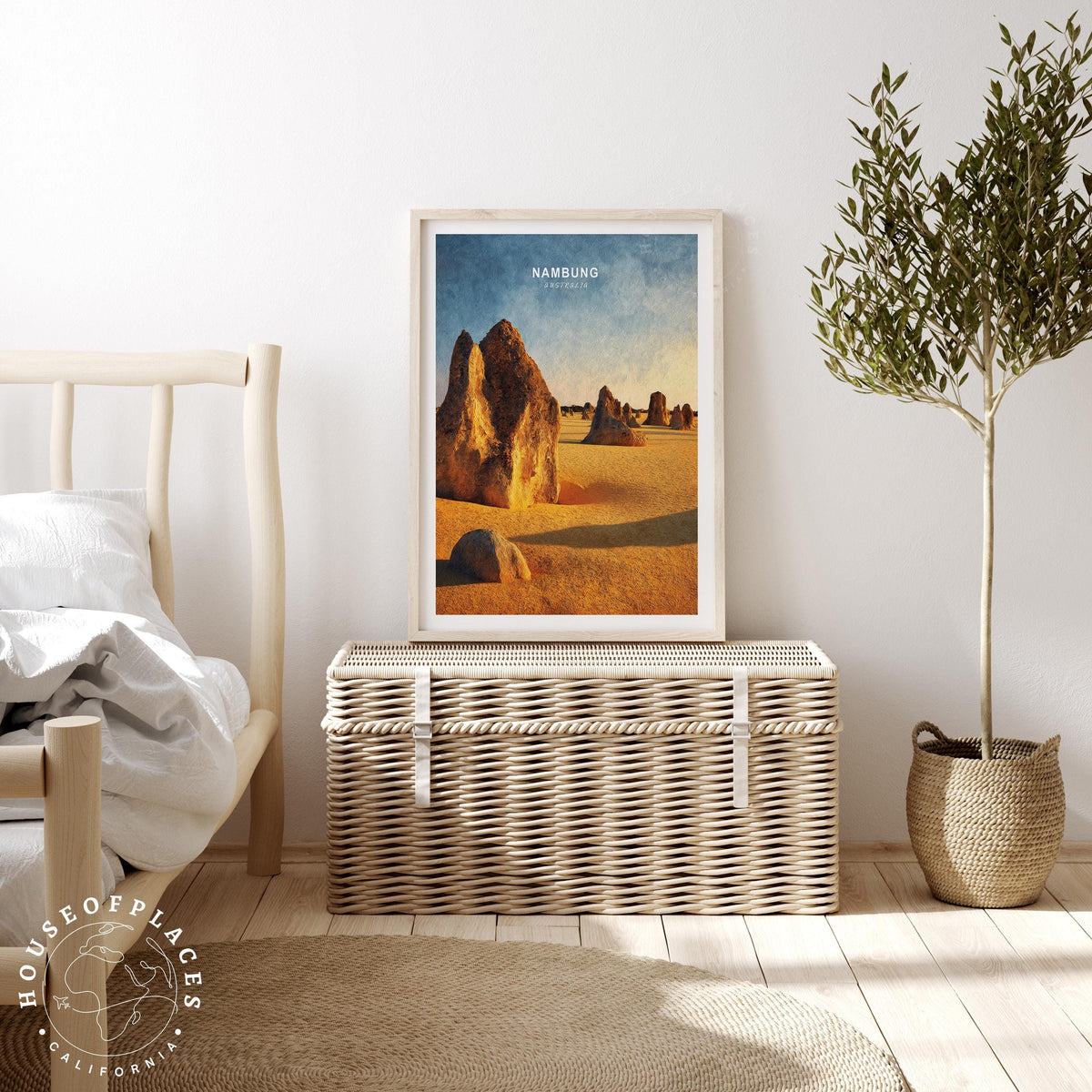 Nambung National Park travel poster – view 3