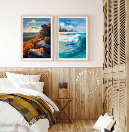 Snapper Rocks travel poster – view 9