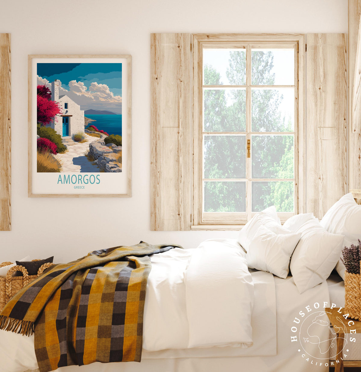 Amorgos travel poster – view 6