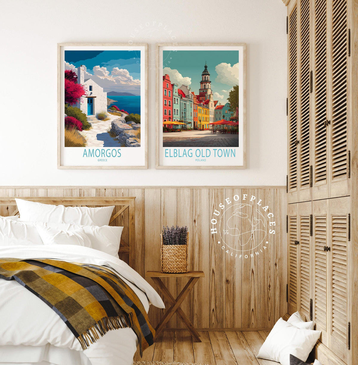 Amorgos travel poster – view 9