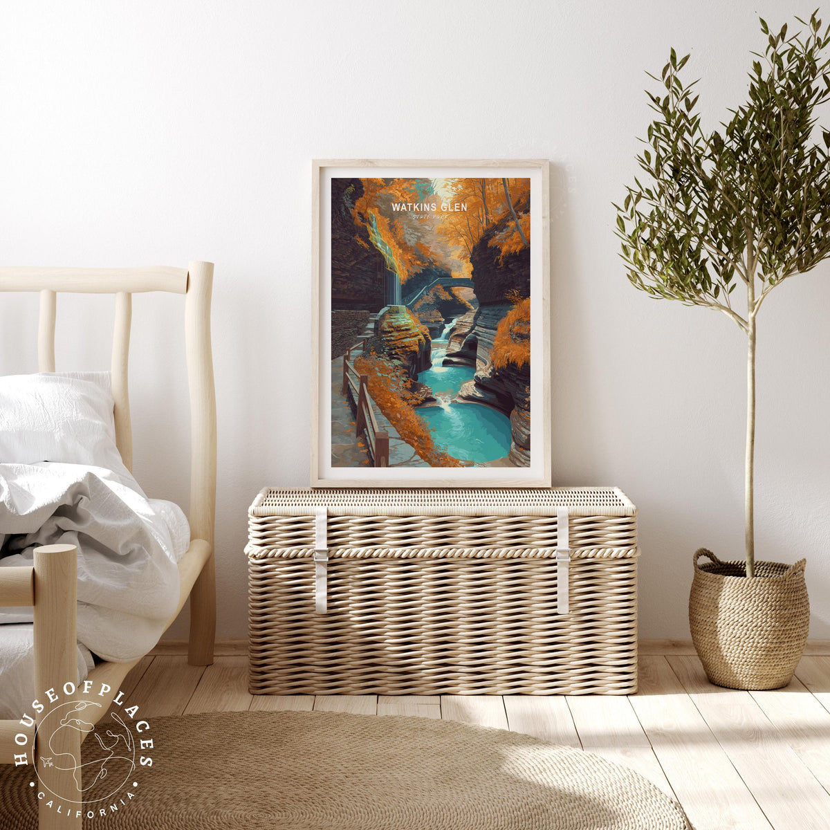 New York Nature Escape travel poster – view 3