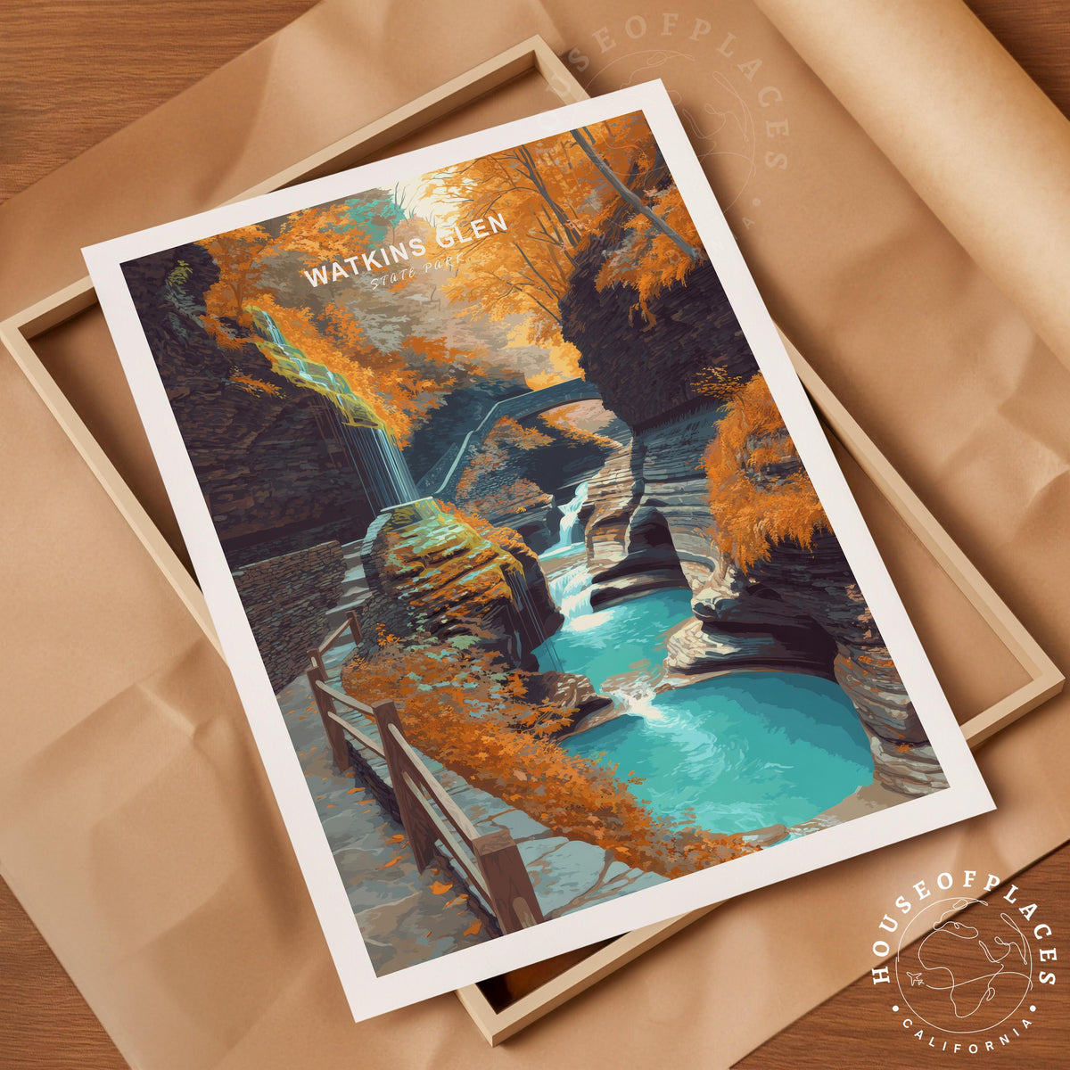New York Nature Escape travel poster – view 4