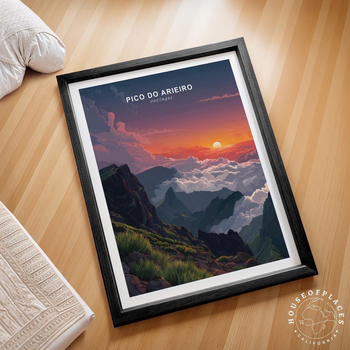 Pico Do Arieiro travel poster – view 2