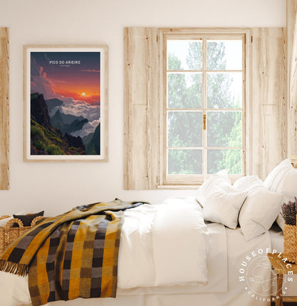 Pico Do Arieiro travel poster – view 6