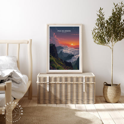 Pico Do Arieiro travel poster – view 3