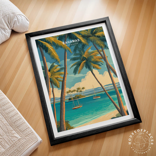 Bahamas travel poster – view 2