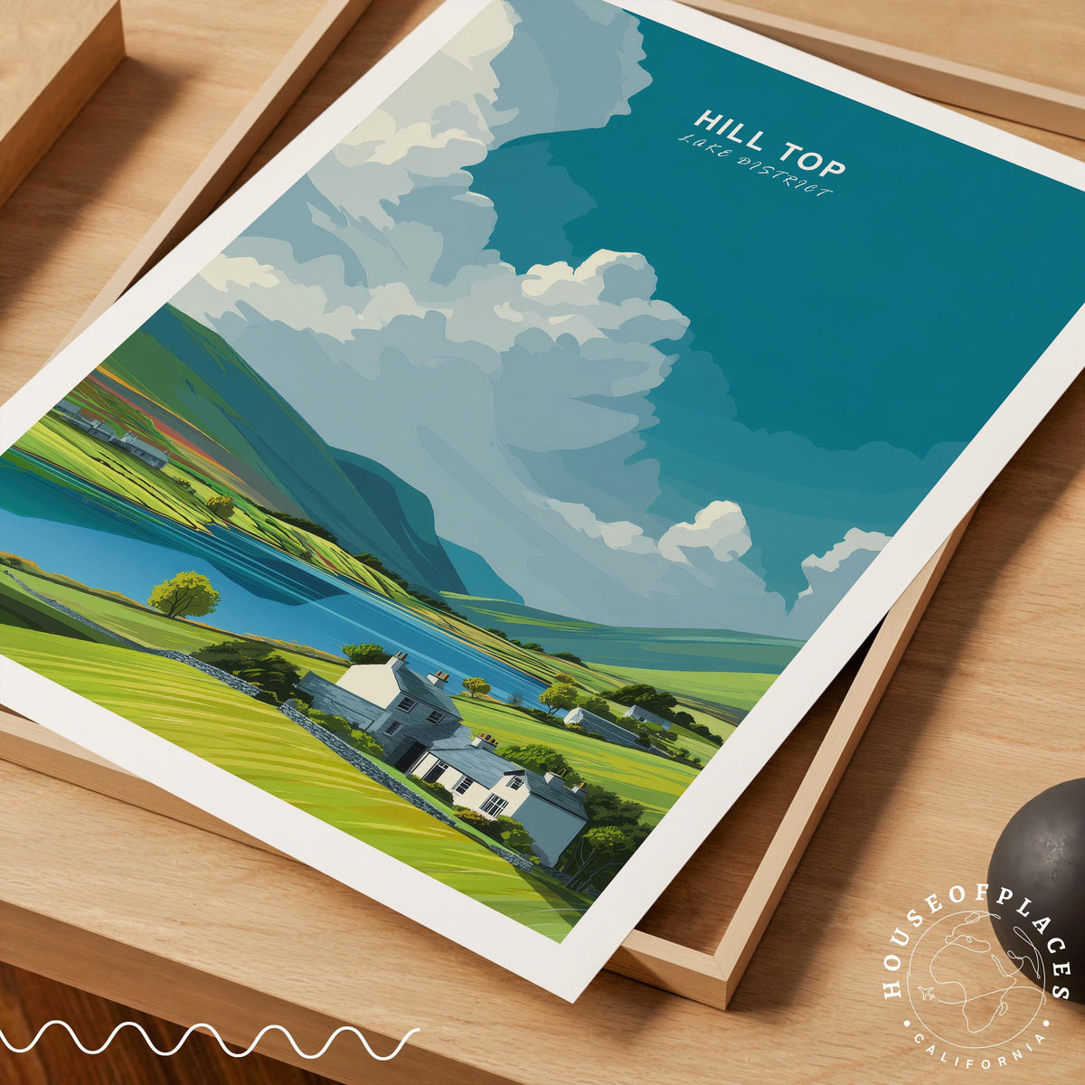 Hill Top travel poster – view 7