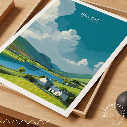 Hill Top travel poster – view 7