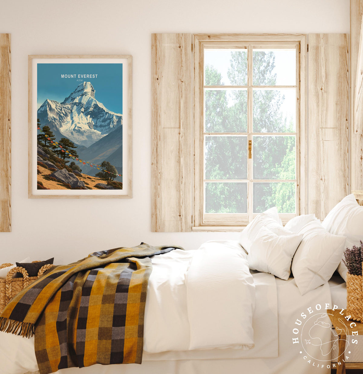 Mount Everest Asia travel poster – view 6