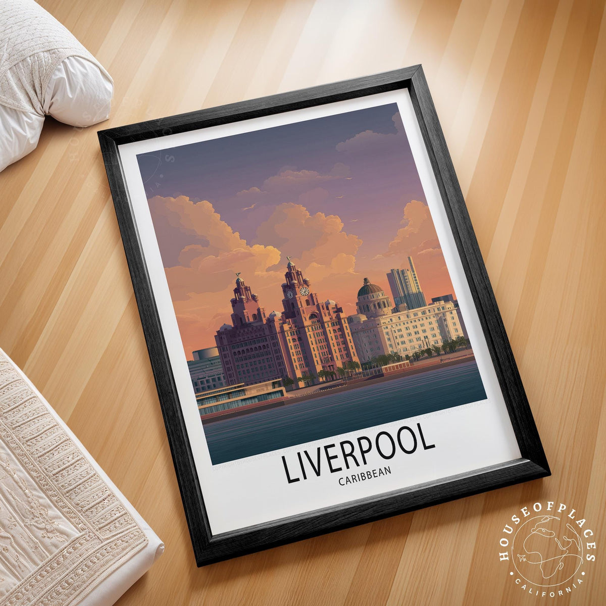 Liverpool travel poster – view 2