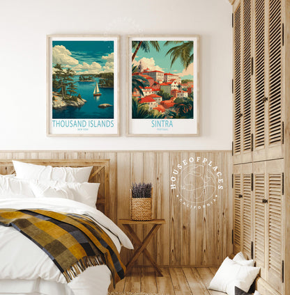 Thousand Islands travel poster – view 9