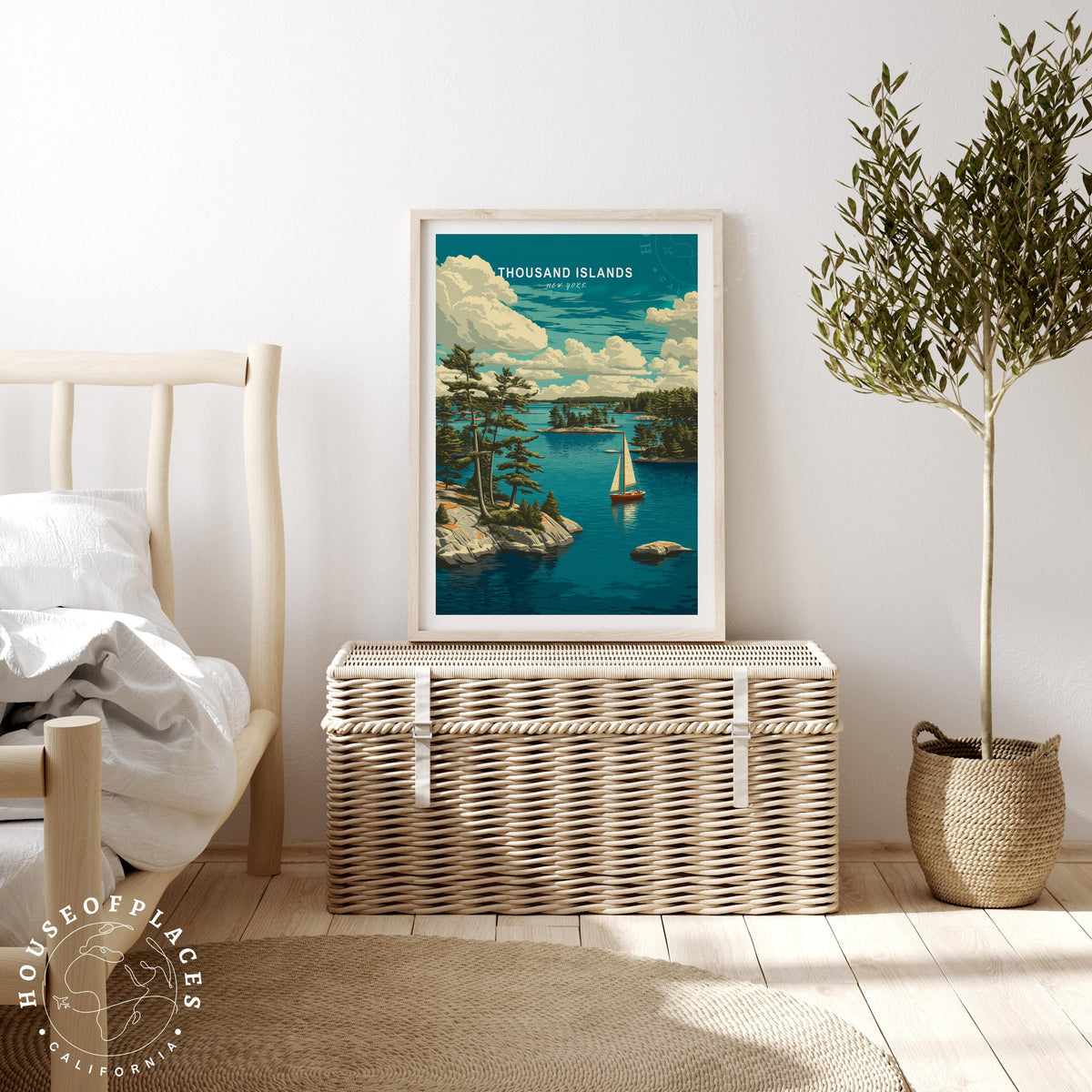 Thousand Islands travel poster – view 3