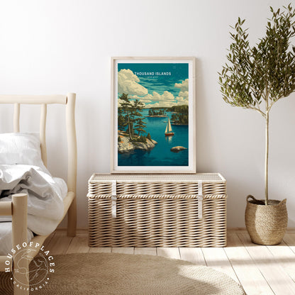 Thousand Islands travel poster – view 3