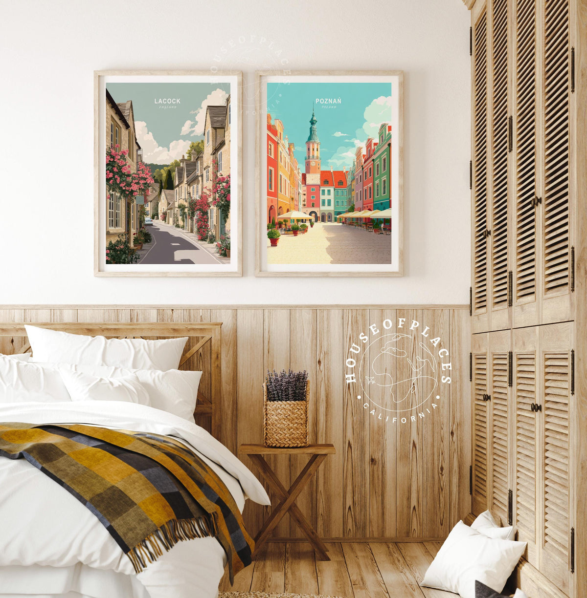 Lacock Village travel poster – view 9