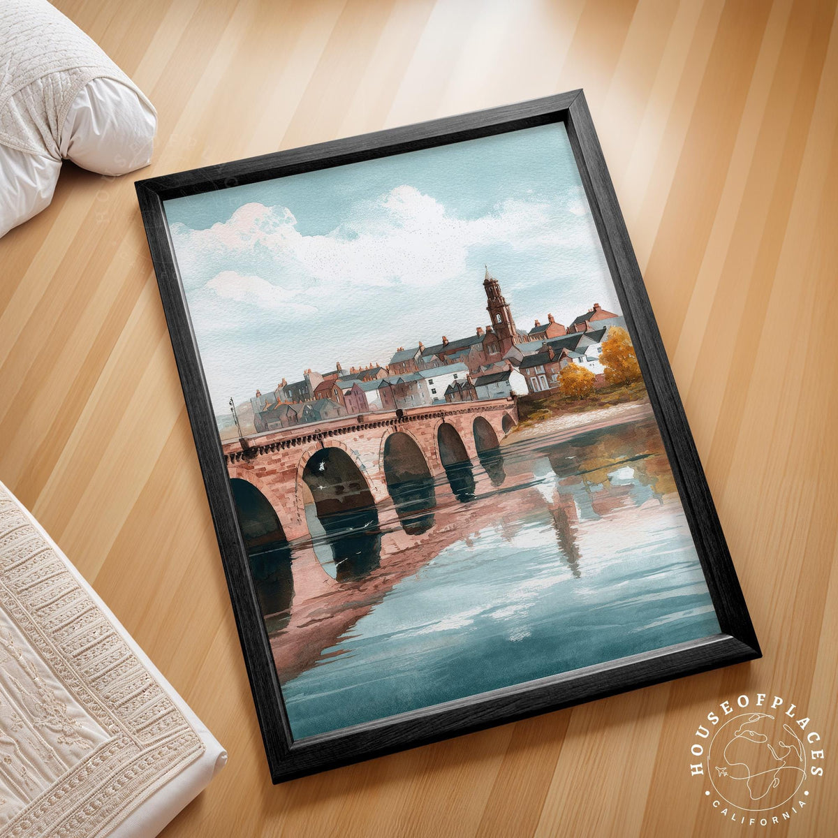 Berwick-upon-Tweed travel poster – view 2