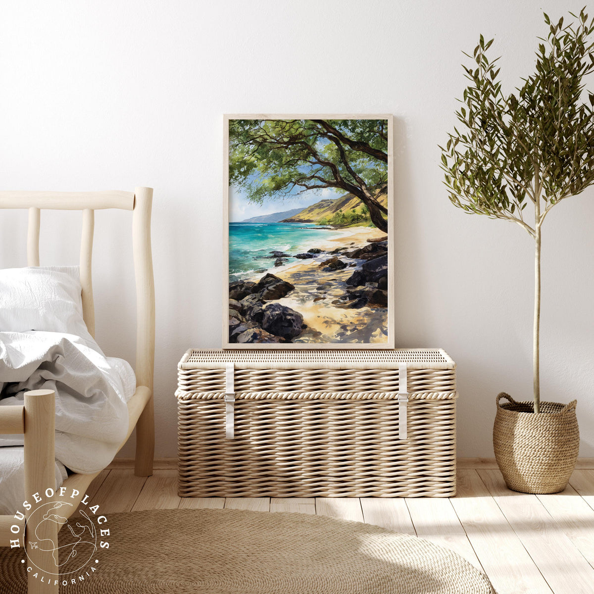 Hulopoe Valley travel poster – view 3