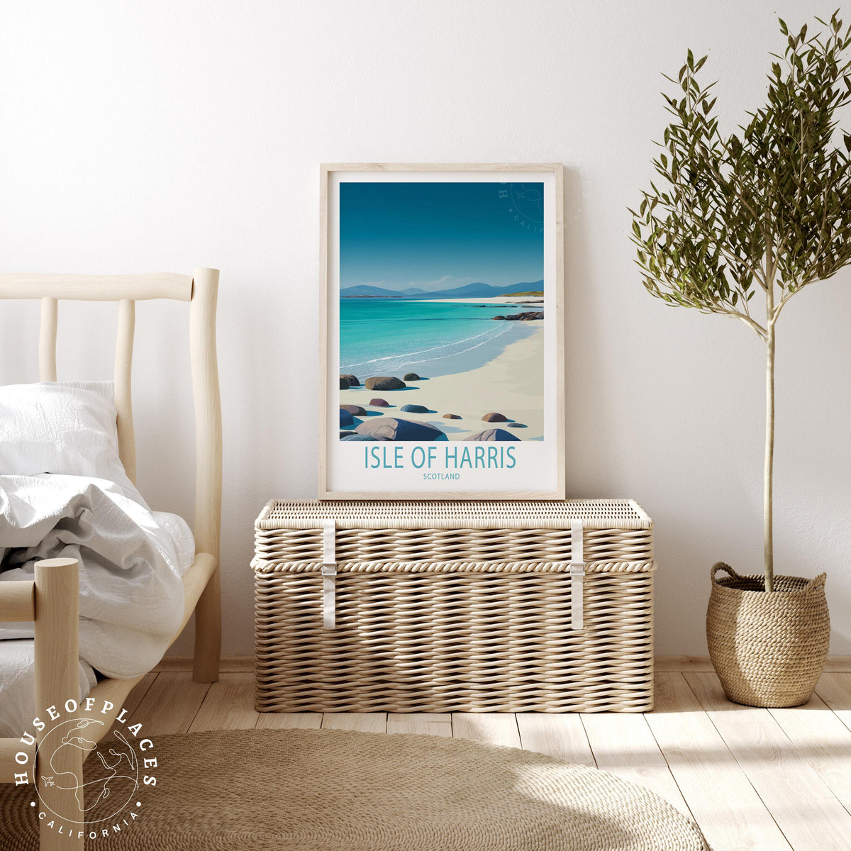 Isle of Harris travel poster – view 3