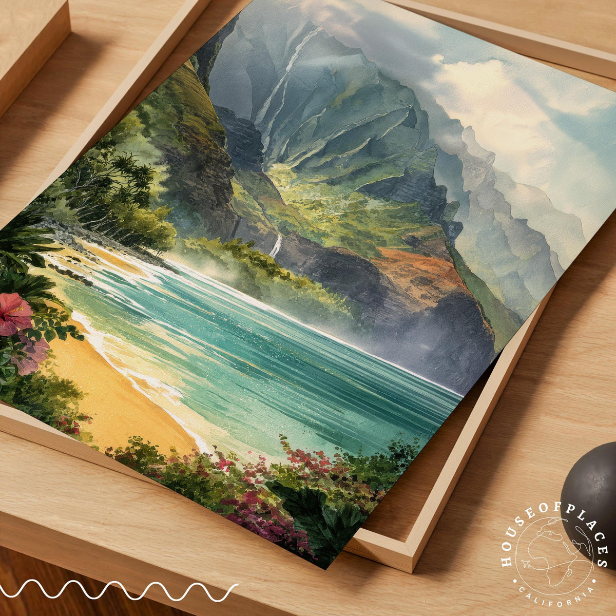 Kauai travel poster – view 7