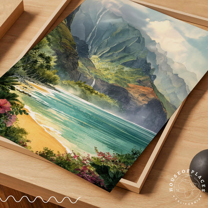 Kauai travel poster – view 7