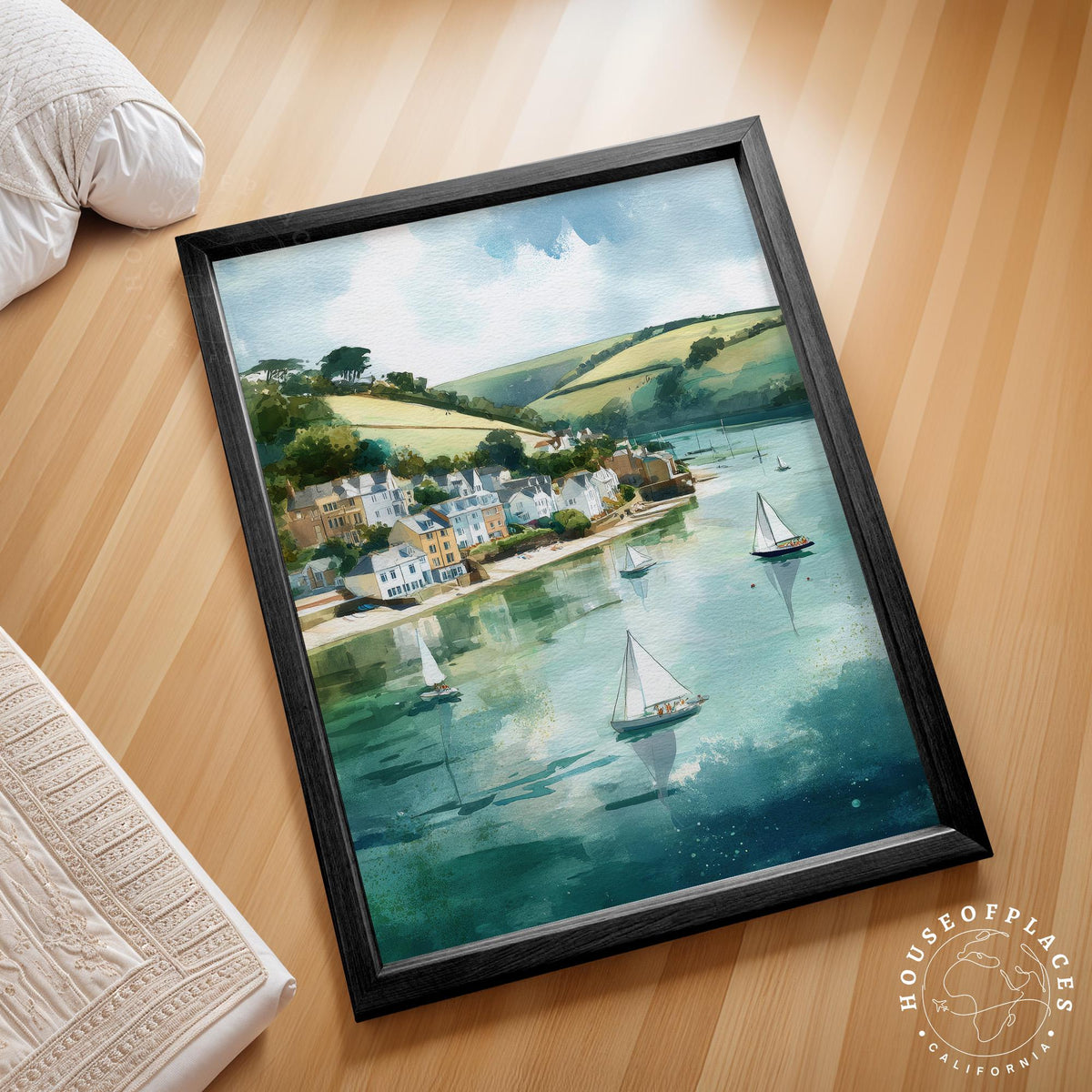 Salcombe travel poster – view 2