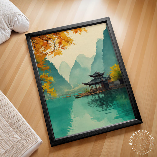 Yangshuo travel poster – view 2