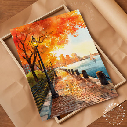 Boston travel poster – view 4