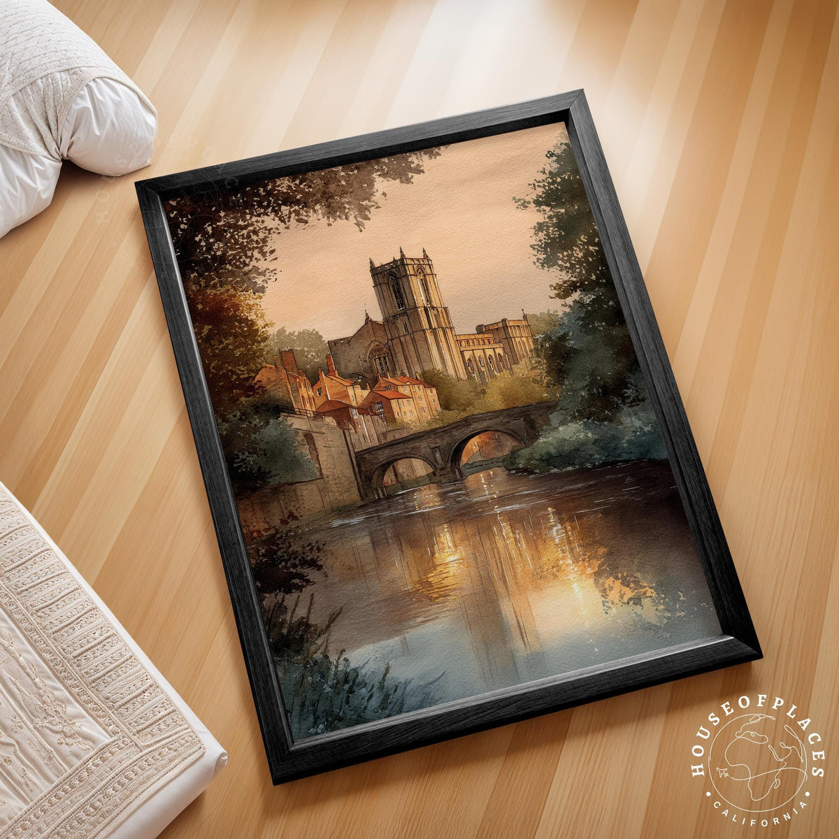 Durham travel poster – view 2