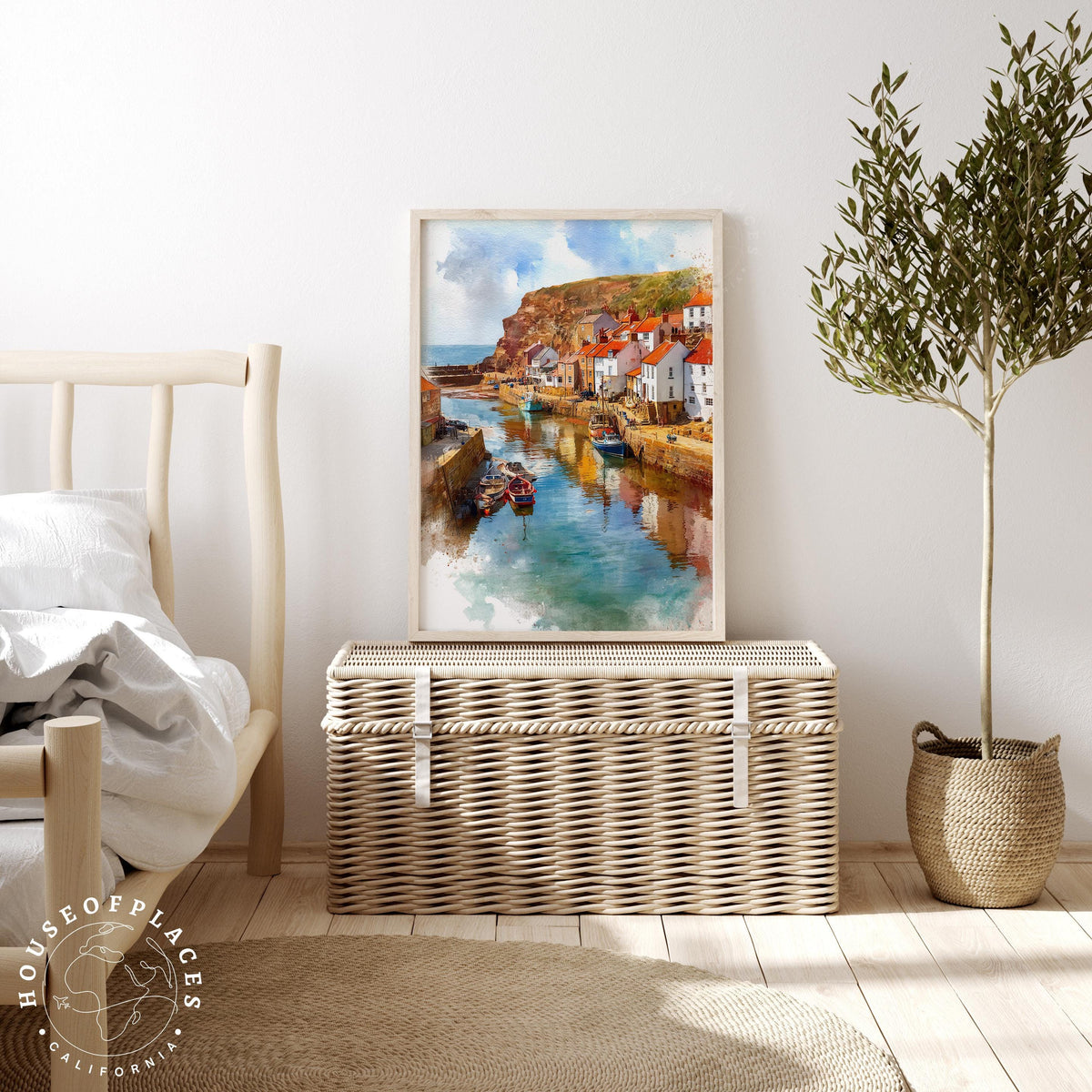 Staithes North travel poster – view 3