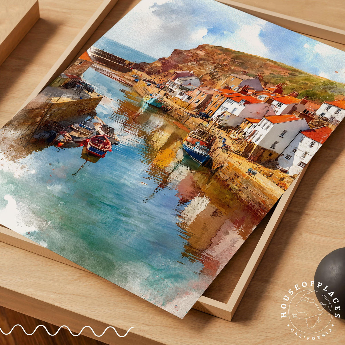 Staithes North travel poster – view 7