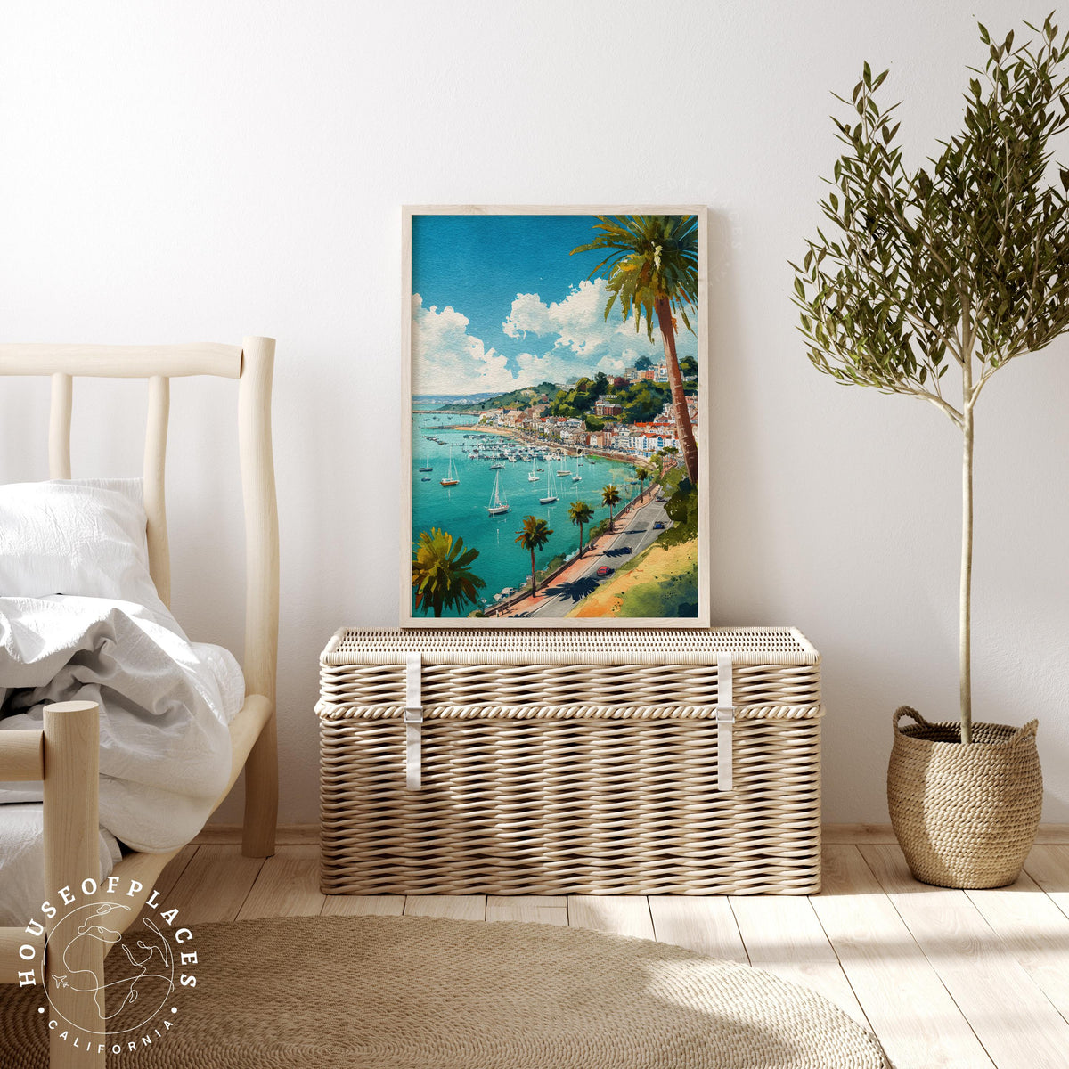 Torquay travel poster – view 3