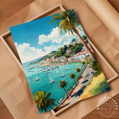 Torquay travel poster – view 4