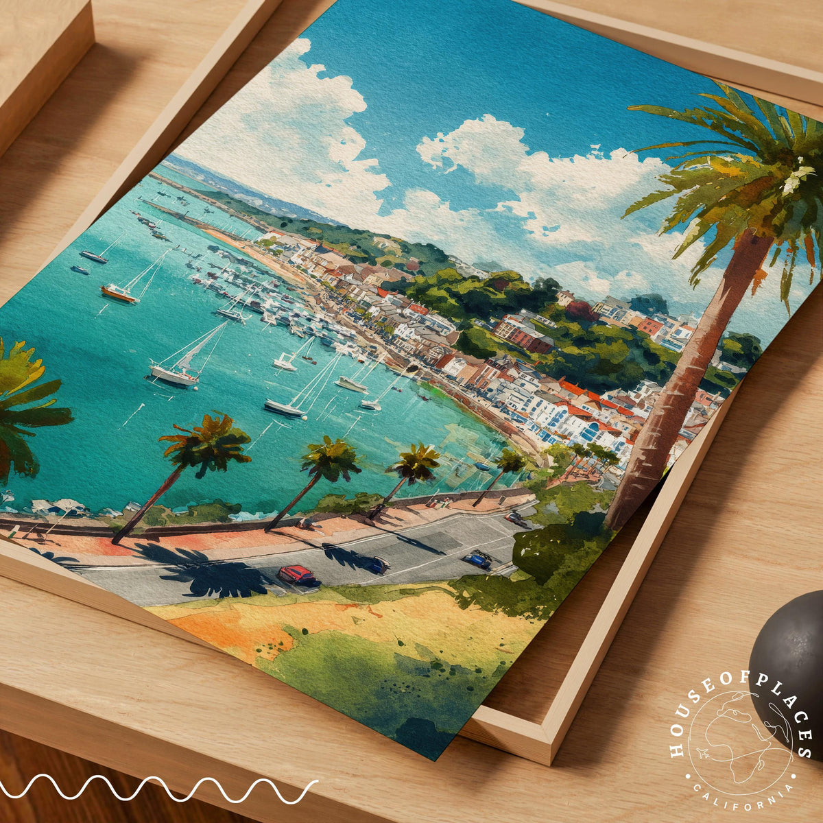 Torquay travel poster – view 7