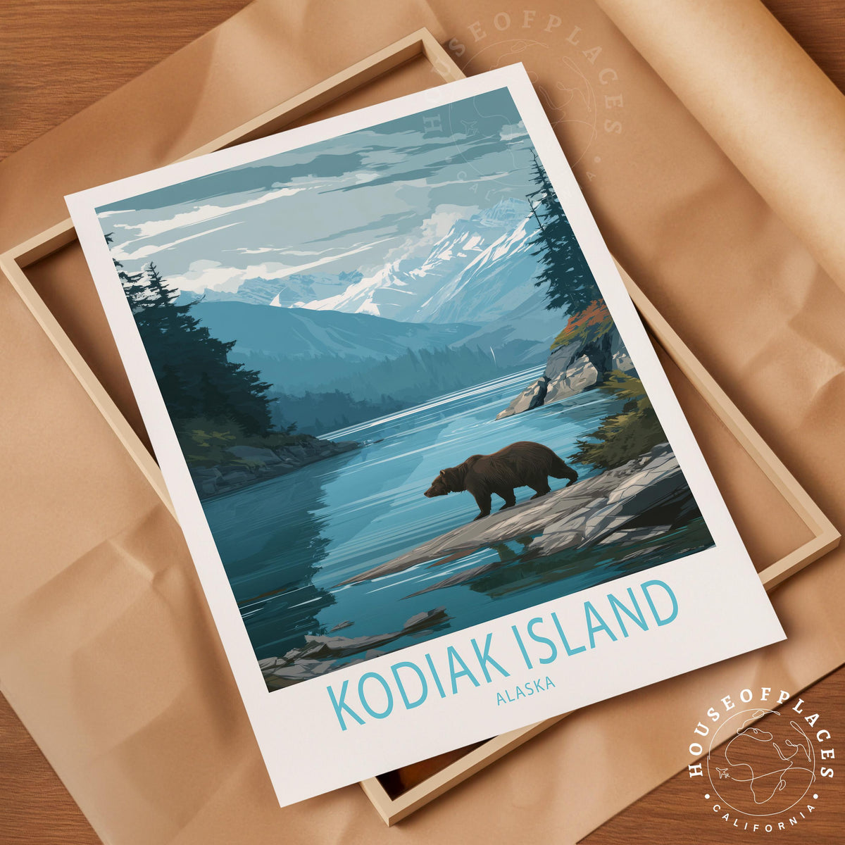 Alaska travel poster – view 4