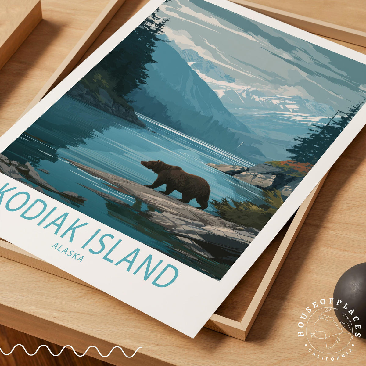 Alaska travel poster – view 7